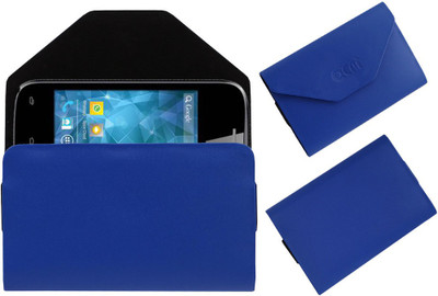 ACM Pouch for Spice Smart Flo Space Mi-354(Blue, Cases with Holder)