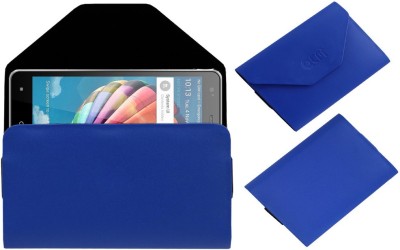 ACM Pouch for Videocon Z52 Thunder Plus(Blue, Cases with Holder, Pack of: 1)