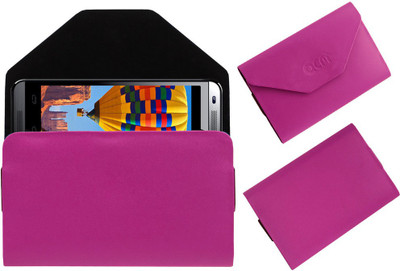ACM Pouch for Micromax Canvas Fire 3 A096(Pink, Cases with Holder, Pack of: 1)