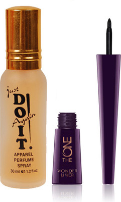 

Oriflame Sweden The ONE Wonder Liner 2.5ml ( Black - 31586 ) With Just Doit Parfume 30ml(Set of 2)