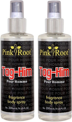 

Pink Root Tag-Him Pour Homme Fragrance body Spray 200ml(Set of 2)