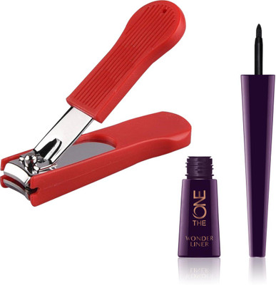 

Oriflame Sweden The ONE Wonder Liner 2.5ml ( Black - 31586 ) With Nail Cutter(Set of 2)
