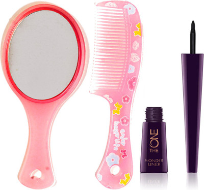 

Oriflame Sweden The ONE Wonder Liner 2.5ml ( Black - 31586 ) With Mirror & Comb Set(Set of 3)