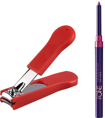 

Oriflame Sweden The ONE Colour Stylist Lip Liner (Vibrant Pink - 31437) With Nail Cutter(Set of 2)