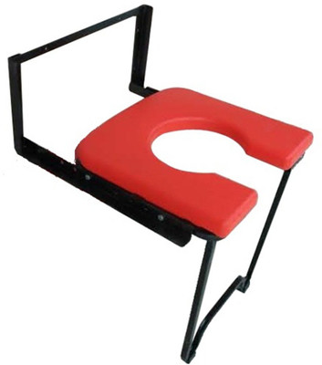 Wall mounted folding toilet chair top