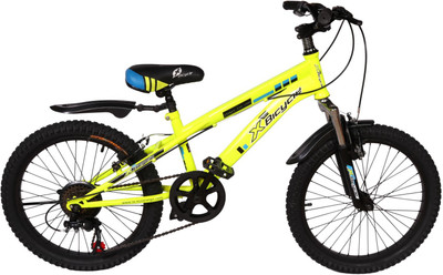 

X Bicycle Yankee Sporty Bike For KidsAge Of 7-9yrs Zip Yellow 20 T Recreation Cycle(Single Speed, Yellow)