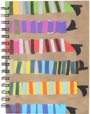 

The Akanksha Foundation A3 Notebook(Math&Art - S, Multicolor)