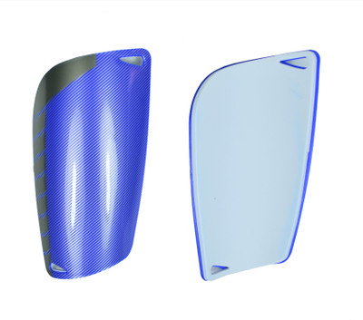 

Kobo BL/SL-2232 Football Shin Guard(L, Blue, Silver)