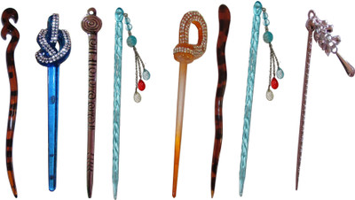 

MEESHU combo of juda sticks Bun Stick(Multicolor)