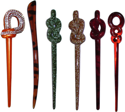 

Mehaka combo of juda sticks Bun Stick(Multicolor)