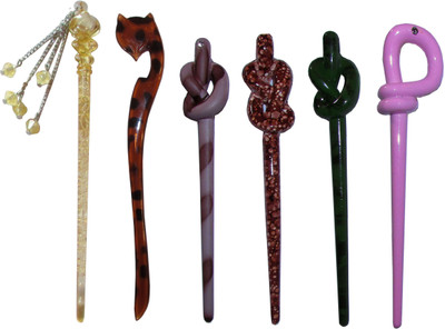 

HIPPO combo of juda sticks Bun Stick(Multicolor)