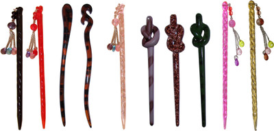 

MEESHU combo of juda sticks Bun Stick(Multicolor)