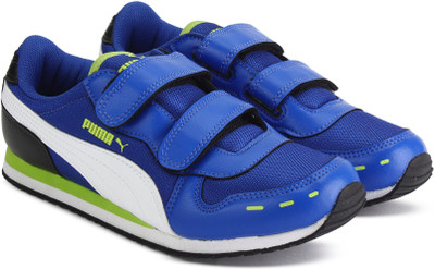 

Puma Boys & Girls Velcro Sneakers(Blue, Lapis blue-nrgy yellow-puma bl
