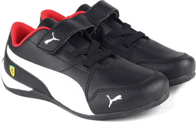 

Puma Boys & Girls Lace Sneakers(Black, Puma black-puma white