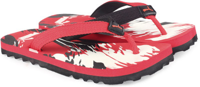 

Puma Boys & Girls Slip On Slipper Flip Flop(Red, Puma black-cherry tomato-puma