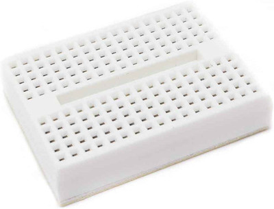 

Adraxx 170 Tie Point Mini Self-Adhesive Solderless Breadboard(White)