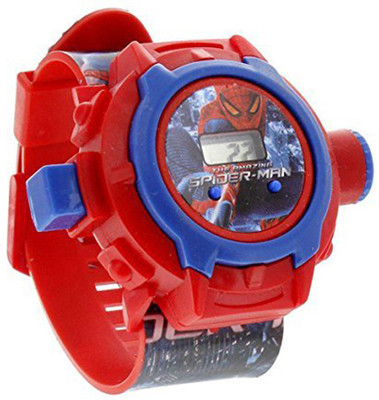 

RVOLD Spider Man Projector Watch(Multicolor)