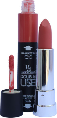 

Half N Half Double Use Lip Color(Fan Fare, 11 ml)