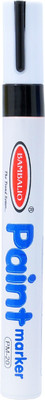 

Bambalio Oil Based Paint Marker Black Colour PM-20 Pack of 10(Set of 10, Black)
