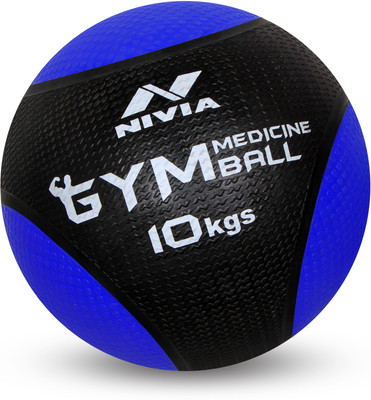 

Nivia Soft Medicine ball Medicine Ball(Blue, Diameter: 18 cm), Black