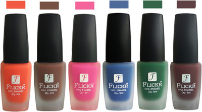 

Flickr VELVET MATTE NAIL POLISH Orange,Brown,Pink,Blue,Green,Maroon(Pack of 6)