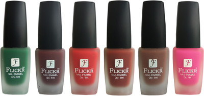 

Flickr VELVET MATTE NAIL POLISH Green,Maroon,Red,Nude,Brown,Pink(Pack of 6)