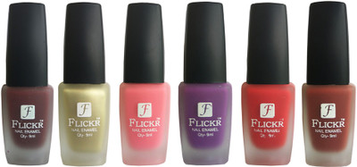 

Flickr VELVET MATTE NAIL POLISH Maroon,Golden,Peach,Purple,Red,Nude(Pack of 6)