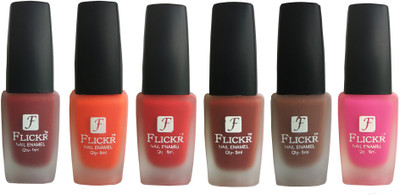 

Flickr VELVET MATTE NAIL POLISH Reddish Maroon,Orange,Red,Nude,Brown,Pink(Pack of 6)