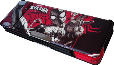 

kidoz kingdom SPIDER-MAN SPIDER-MAN Art Plastic Pencil Box(Set of 1, Multicolor)