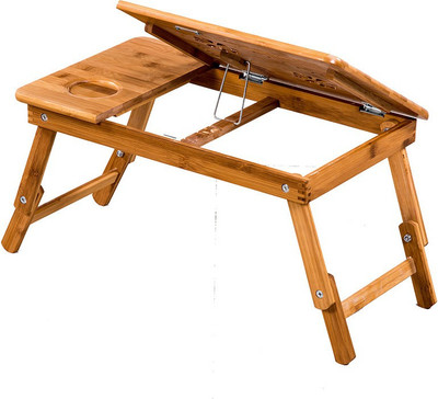 

RoyalOak Engineered Wood Portable Laptop Table(Finish Color - Natural Brown)