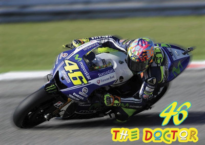 

Wall Poster Valentino Rossi POSTER PRINT ON 13X19 INCHES Paper Print(19 inch X 13 inch, Rolled)