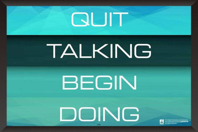 

PW Quit TalkingWall Poster 13*19 inches Matte Finish Paper Print(19 inch X 13 inch, Rolled)