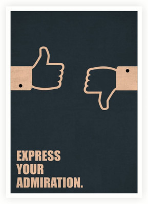 

PW Express Your Admiration Business Quotes Wall Poster 13*19 inches Matte Finish Paper Print(19 inch X 13 inch, Rolled)