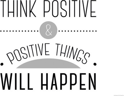 

Wall Poster Think Positive and Positive things will happen POSTER PRINT ON 13X19 INCHES Paper Print(19 inch X 13 inch, Rolled)