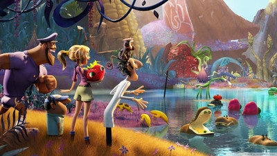 

cloudy with a chance of meatballs POSTER PRINT ON 13X19 INCHES Paper Print(19 inch X 13 inch, Rolled)