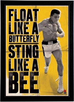 

Aabhaas Muhammad Ali Wall Poster Fine Art Print(12 inch X 18 inch, Rolled)