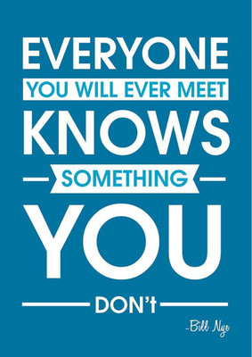 

PW 'Everyone - Bill Nye' Wall Poster 13*19 inches Matte Finish Paper Print(19 inch X 13 inch, Rolled)