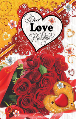 

OUR LOVE IS BEAUTIFUL POSTER POSTER PRINT ON 13X19 INCHES 3D Poster(19 inch X 13 inch, Rolled)