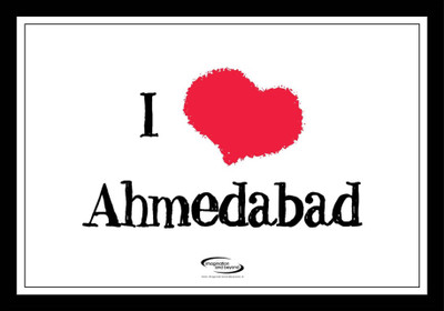 

PW I Love Ahmedabad Wall Poster 13*19 inches Matte Finish Paper Print(19 inch X 13 inch, Rolled)