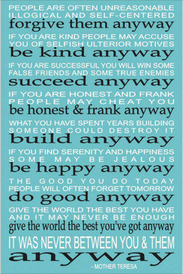 

PW forgive them enyway Wall Poster 13*19 inches Matte Finish Paper Print(19 inch X 13 inch, Rolled)