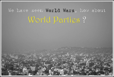

Wall Poster world parties worldpartyframe POSTER PRINT ON 13X19 INCHES Paper Print(19 inch X 13 inch, Rolled)