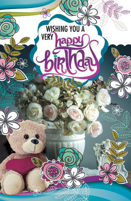 

WISHING POSTER HAPPY BIRTHDAY POSTER PRINT ON 13X19 INCHES Paper Print(19 inch X 13 inch, Rolled)