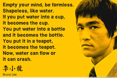 

PW Like for bruce bruce lee quotes Wall Poster 13*19 inches Matte Finish Paper Print(19 inch X 13 inch, Rolled)