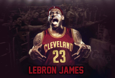 

Lebron James Wall Poster POSTER PRINT ON 13X19 INCHES Paper Print(19 inch X 13 inch, Rolled)
