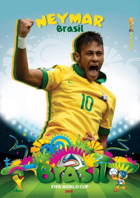 

Wall Poster Neymar Fifa POSTER PRINT ON 13X19 INCHES Paper Print(19 inch X 13 inch, Rolled)