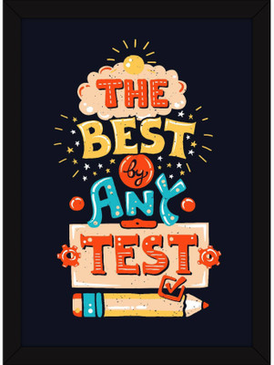 

PW s For Girls - Motivational Quotes Gift For Inspiration - Best By Any Test Wall Poster 13*19 inches Matte Finish Paper Print(19 inch X 13 inch, Rolled)