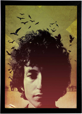 

Akhuratha Bob Dylan Fine Quality Wall Poster Paper Print(12 inch X 18 inch, Rolled)