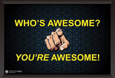 

PW You Are Awesome Special Wall Poster 13*19 inches Matte Finish Paper Print(19 inch X 13 inch, Rolled)