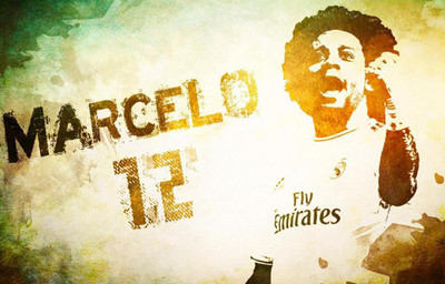 

Sports Soccer Real Madrid C.F. Marcelo Vieira Da Silva Júnior Brazilian Wall Poster POSTER PRINT ON 13X19 INCHES Paper Print(19 inch X 13 inch, Rolled)