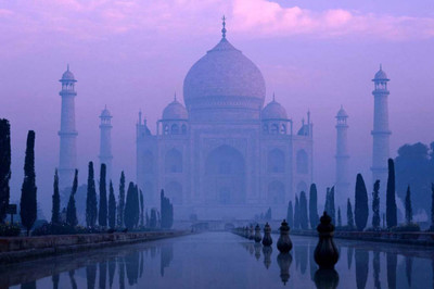 

Taj Mahal Monument POSTER PRINT ON 13X19 INCHES Paper Print(19 inch X 13 inch, Rolled)